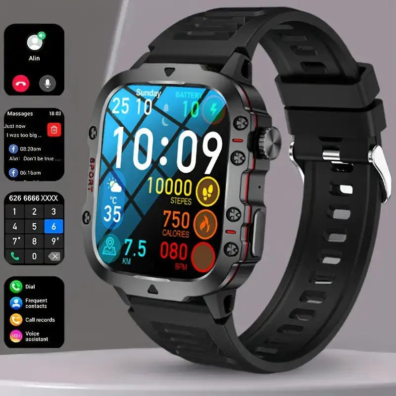 Sport Smartwatch – IP68 Waterproof Fitness Watch