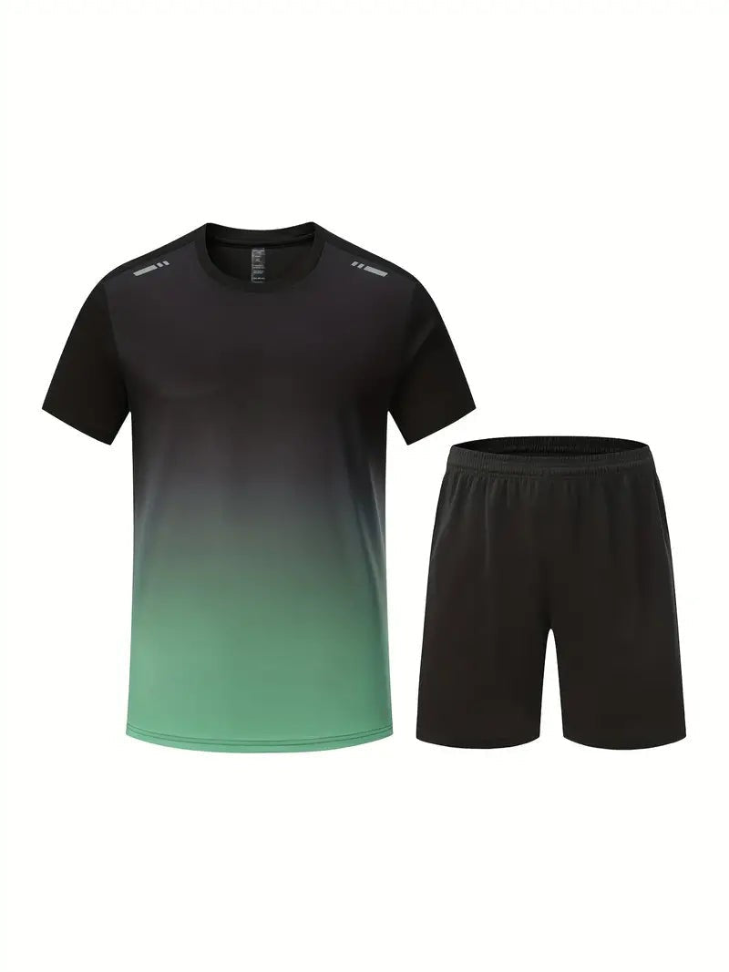 Sports Set – Men's 2-Piece Performance Shorts & T-Shirt