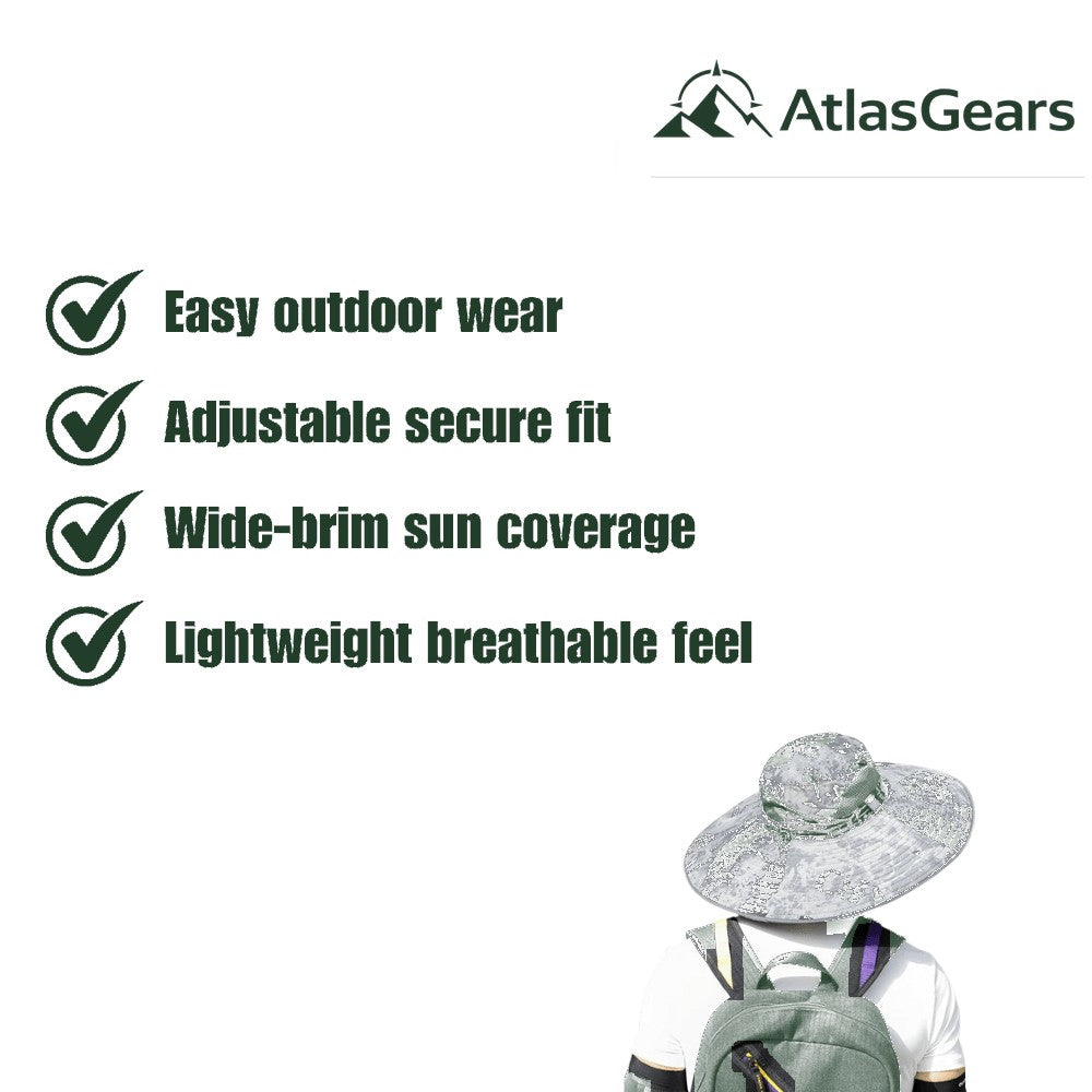 Sun Hat – Lightweight Breathable Wide-Brim Sun Protection