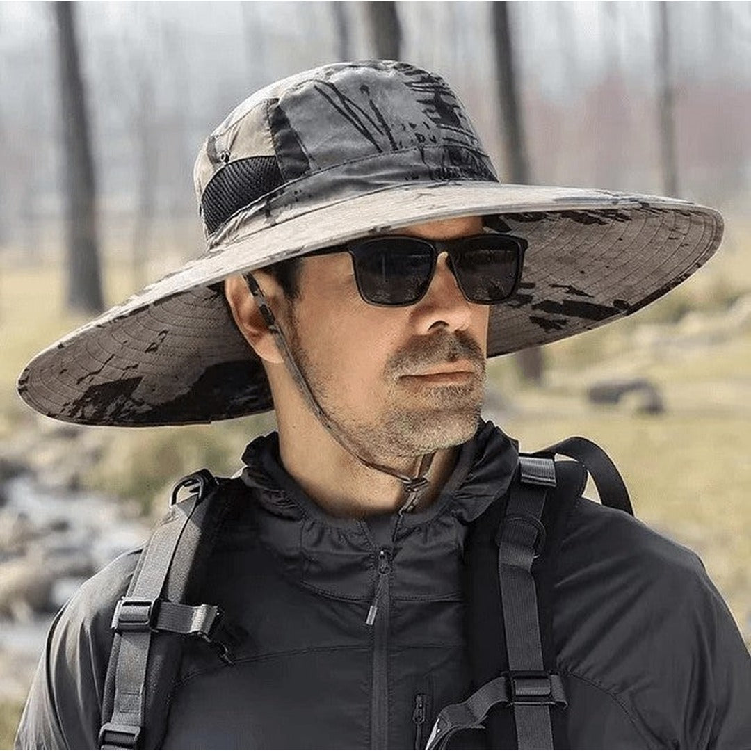 Sun Hat – Lightweight Breathable Wide-Brim Sun Protection – Khaki