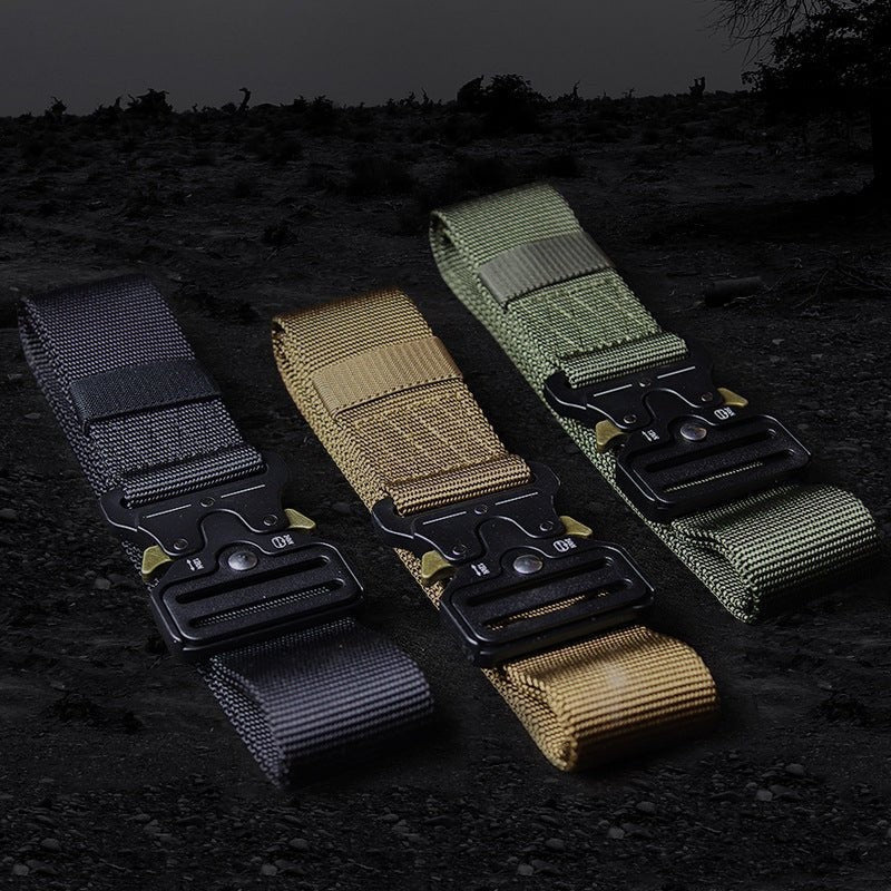 Tactical Belt – Men's Quick-Release Military Duty Belt