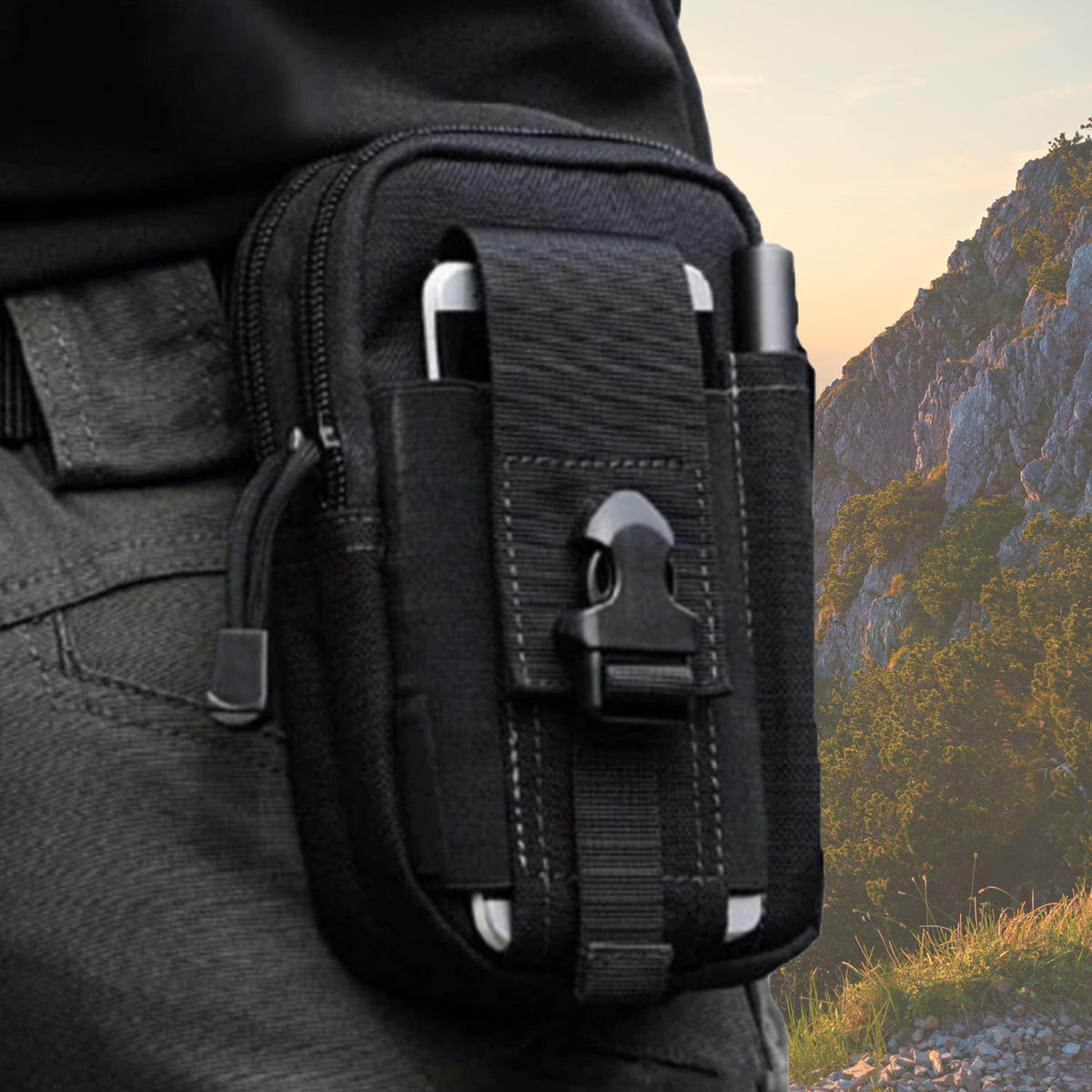 Tactical Belt Pouch – Waterproof Military Waist Bag