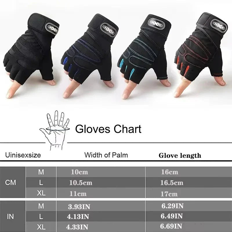 Training Gloves – Breathable Half-Finger Fitness Gloves
