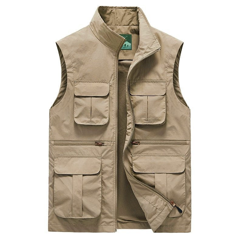 Travel Vest – Lightweight Quick-Dry Multi-Pocket Utility Vest