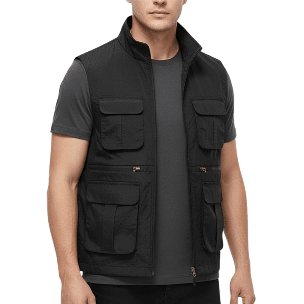Travel Vest – Lightweight Quick-Dry Multi-Pocket Utility Vest