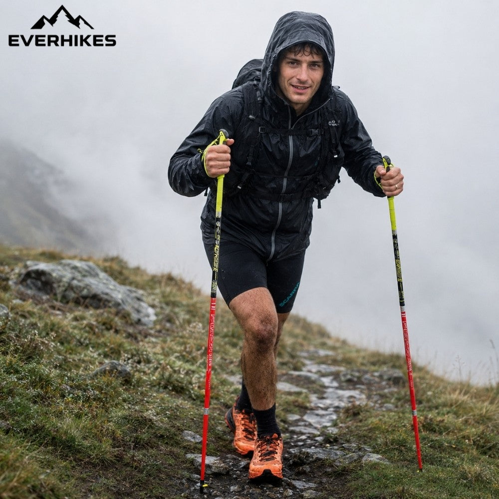 Trekking Pole – Lightweight Folding Carbon Hiking Pole