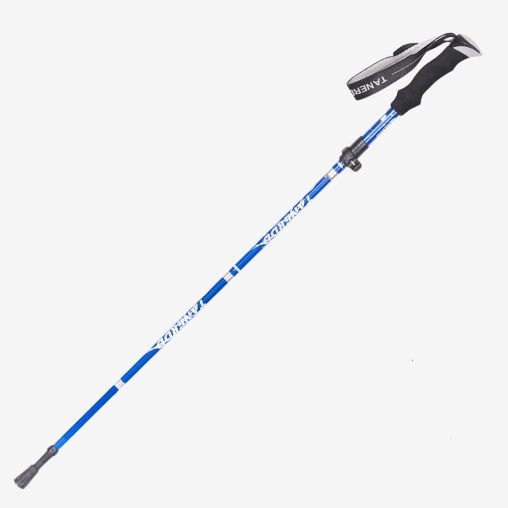 Trekking Pole – Lightweight Folding Hiking Pole – Navy Blue