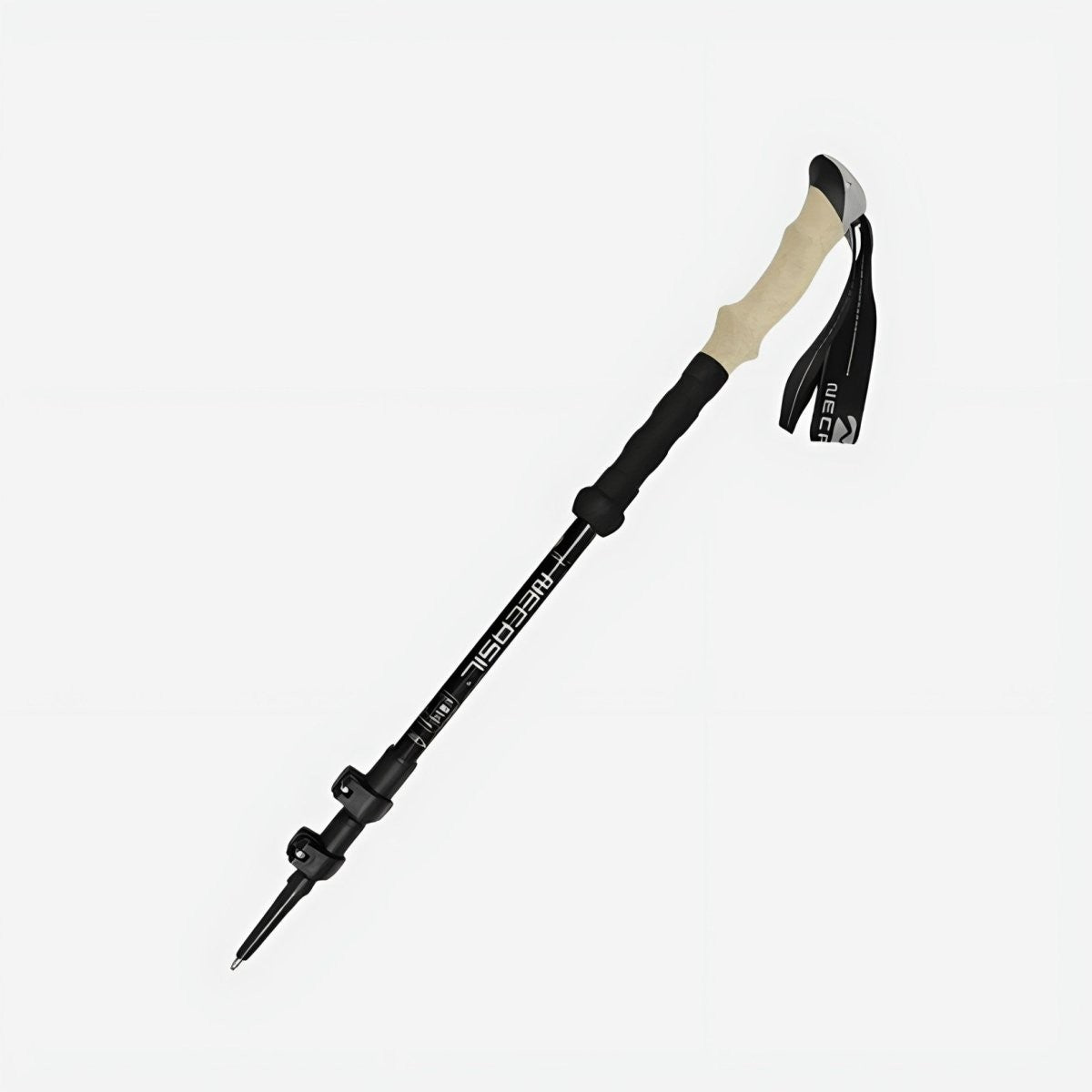 Trekking Pole – Lightweight Shock-Absorbing Hiking Pole – Black