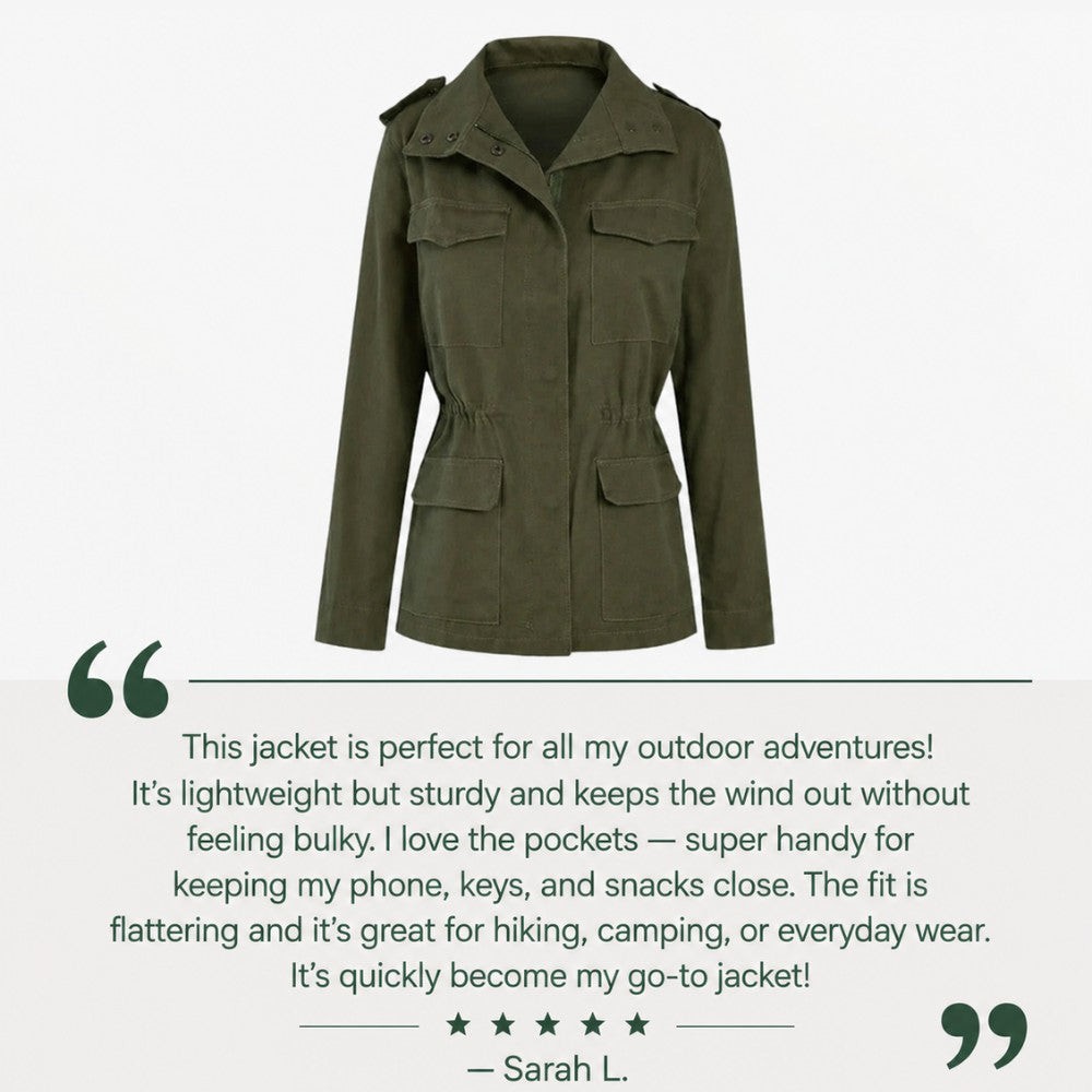 Walking Jacket – Women's Lightweight Wind-Resistant Layer