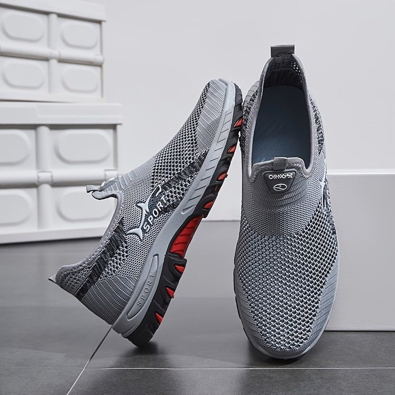 Walking Shoes – Lightweight Breathable Mesh Slip-On Shoes