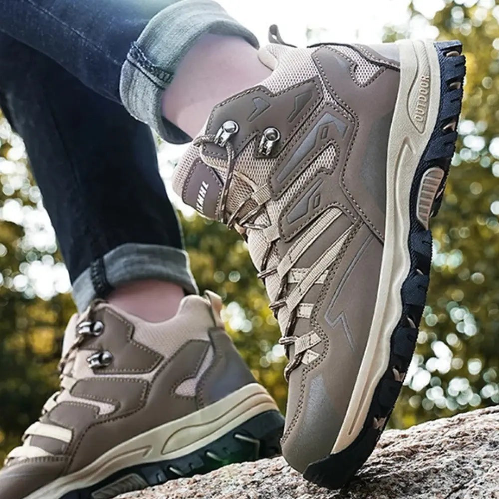 Walking Shoes – Unisex Waterproof Wide-Fit Trail Shoes