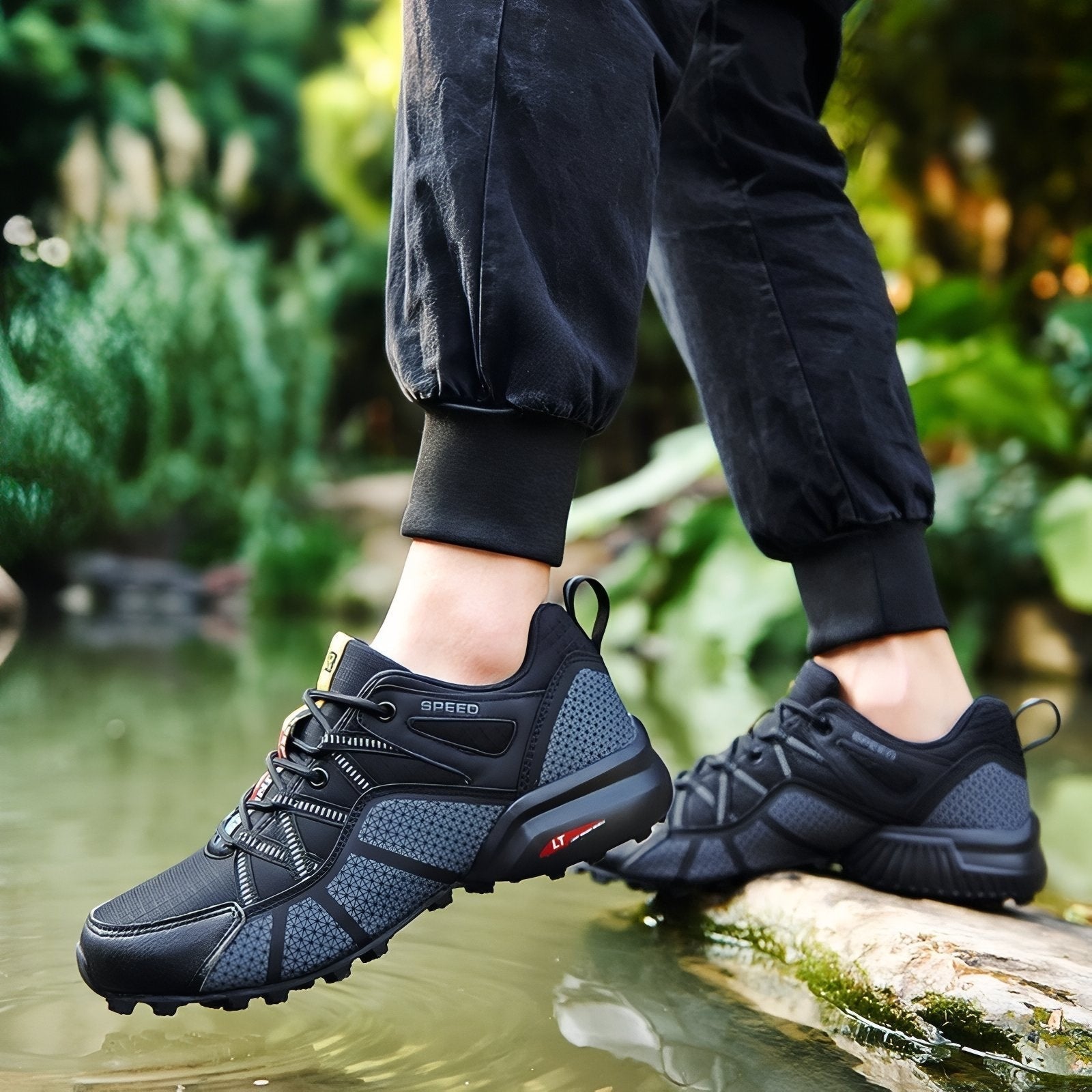 Waterproof Hiking Shoes – Grippy Reinforced Trail Trainers