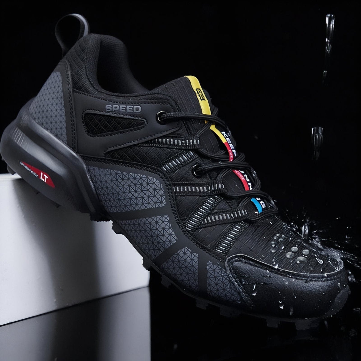 Waterproof Hiking Shoes – Grippy Reinforced Trail Trainers