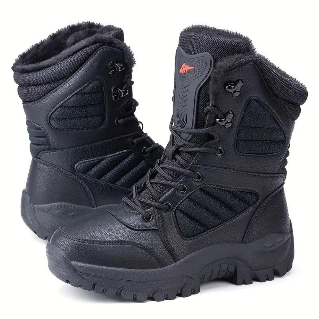 Winter Boots – Men's Lined Waterproof Windproof Boots