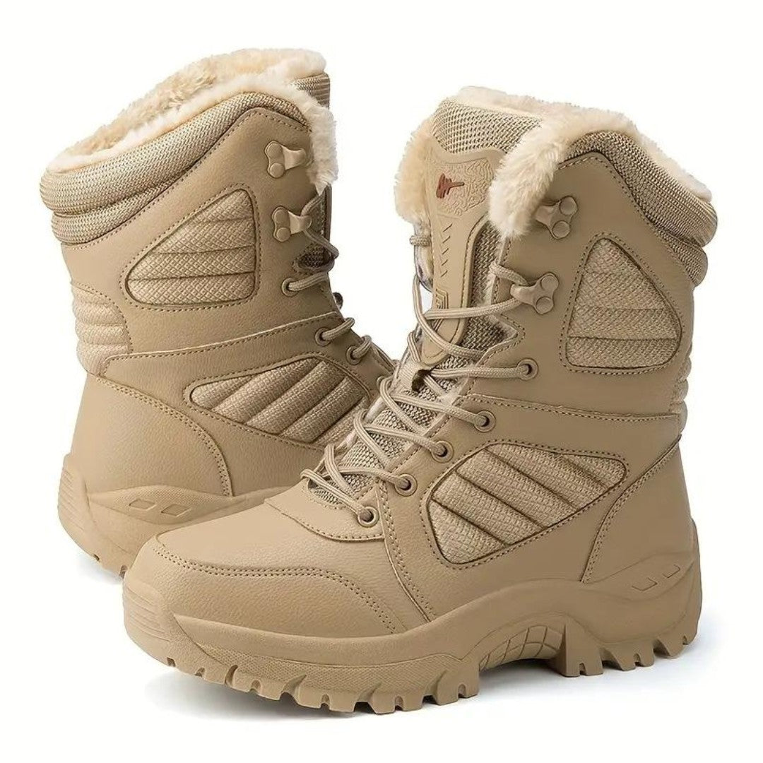 Winter Boots – Men's Lined Waterproof Windproof Boots