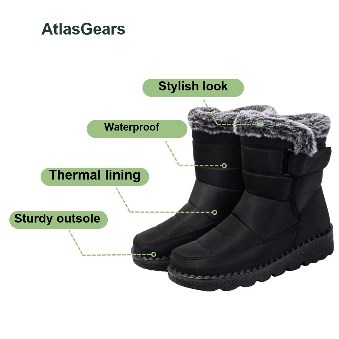 Winter Boots – Women's Thermal Lined Snow Boots