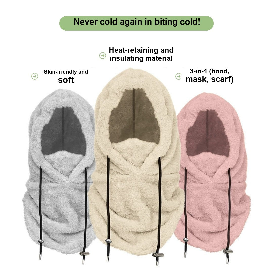 Sherpa Balaclava – Fleece-Lined Winter Ski Mask & Neck Warmer