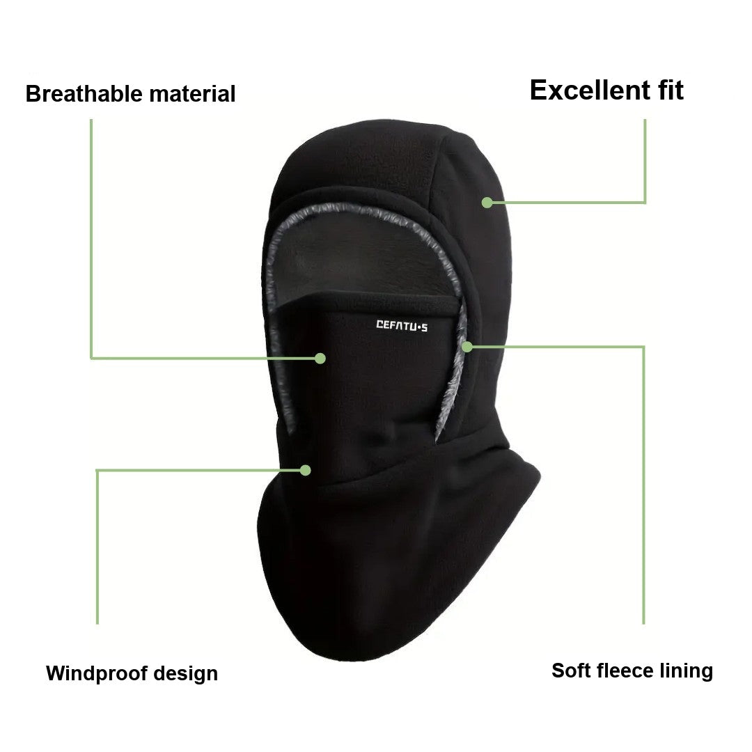 Fleece Balaclava – Windproof Warm Winter Face Mask