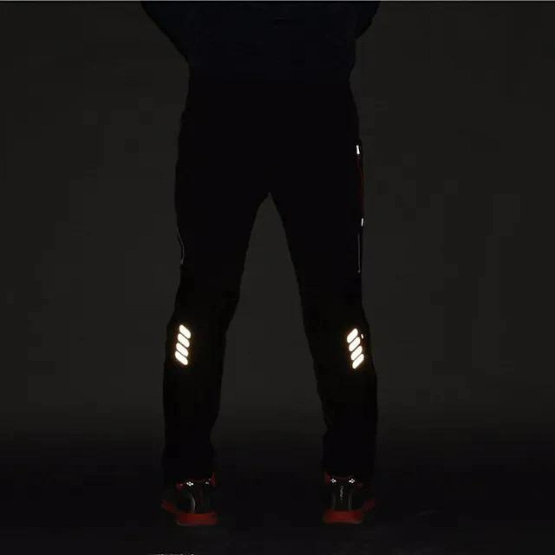 Men's Cycling Trousers – Windproof Stretch Padded Bike Tights