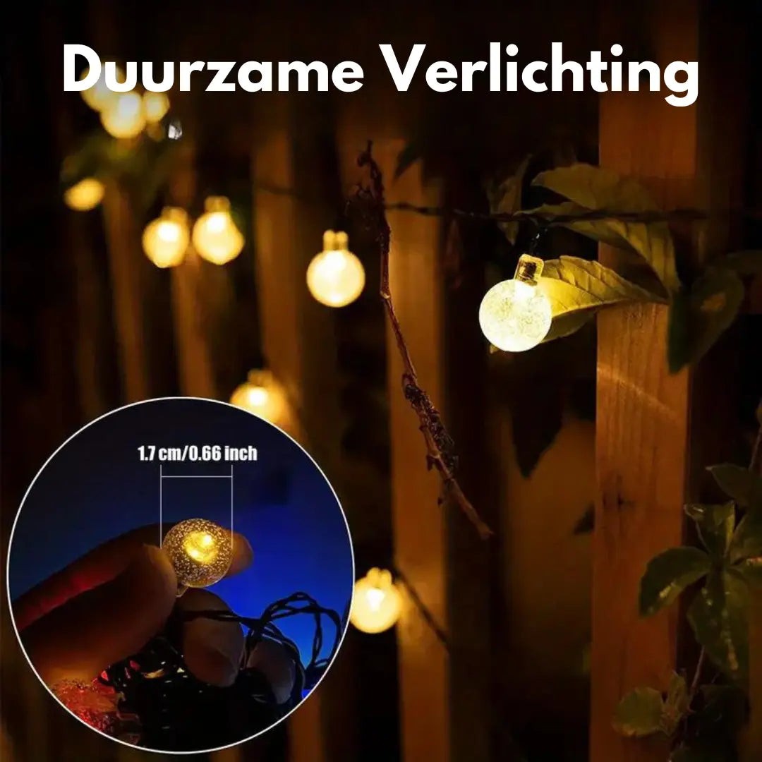 Solar String Lights – Outdoor LED Garden Fairy Lights