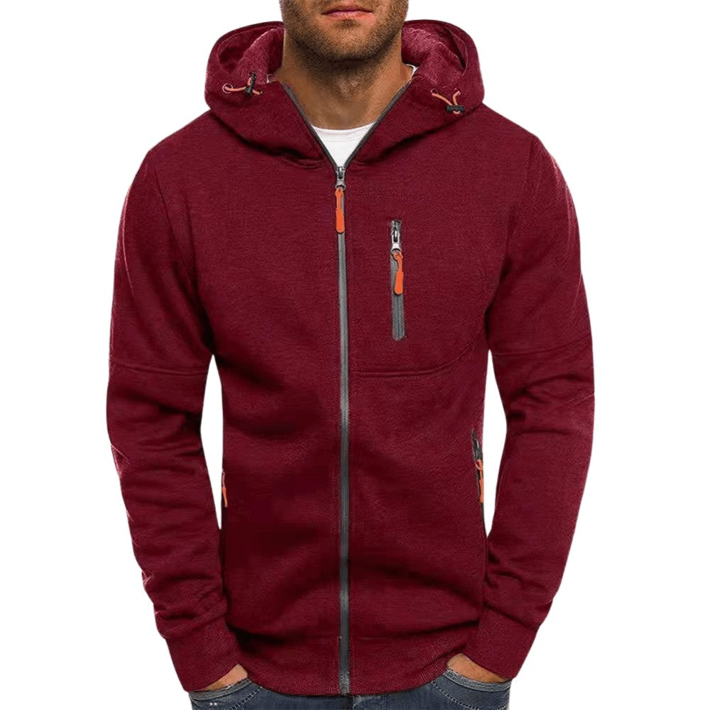 Knitted Full-Zip Jacket – Lightweight Warm Outdoor Layer