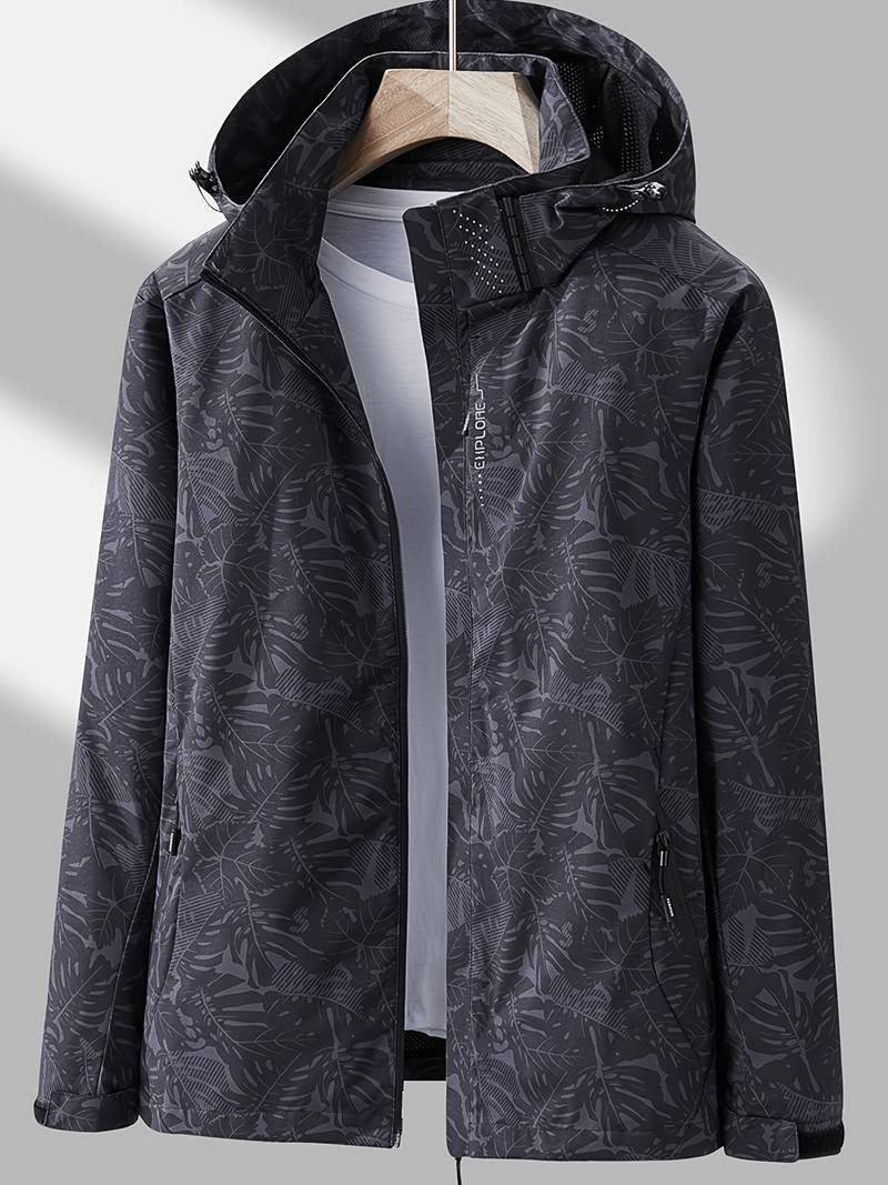 Women's Waterproof Jacket – Windproof Hooded Outdoor Rain Coat