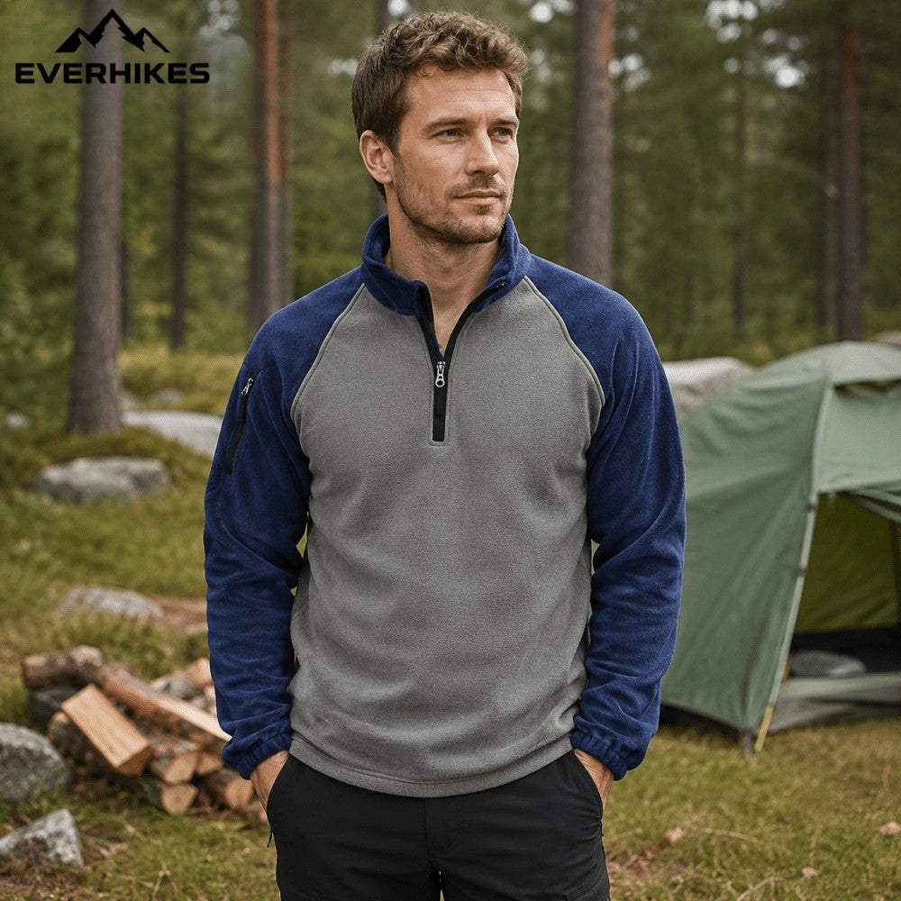 Fleece Pullover – Men's Lightweight Breathable Outdoor Fleece