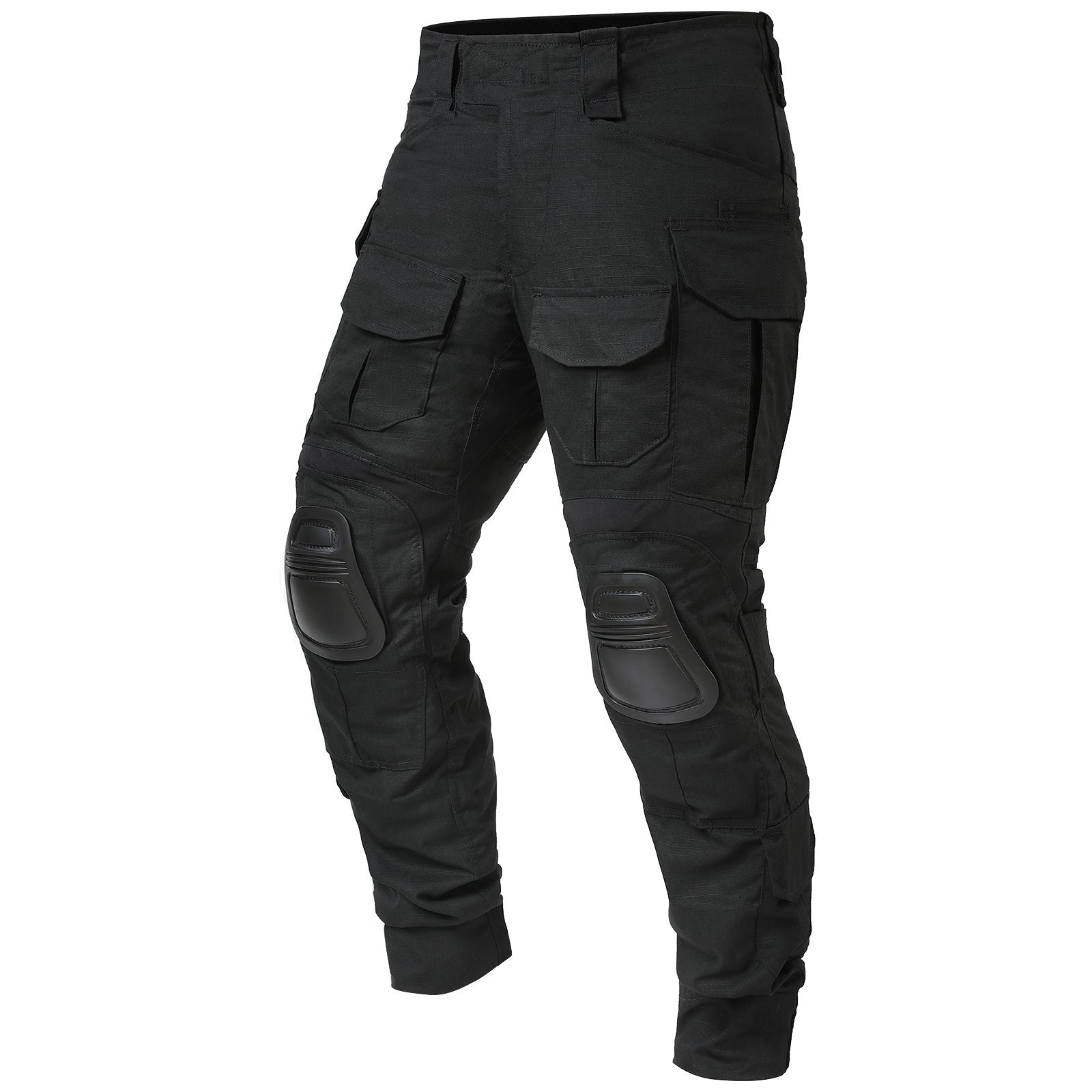 Combat Trousers with Knee Pads – Men's Rip-Stop Tactical