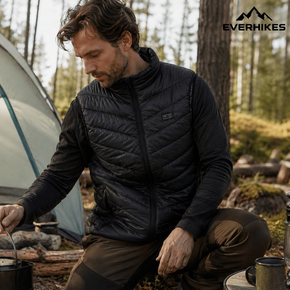 Heated Gilet – Lightweight Water-Resistant Rechargeable Vest