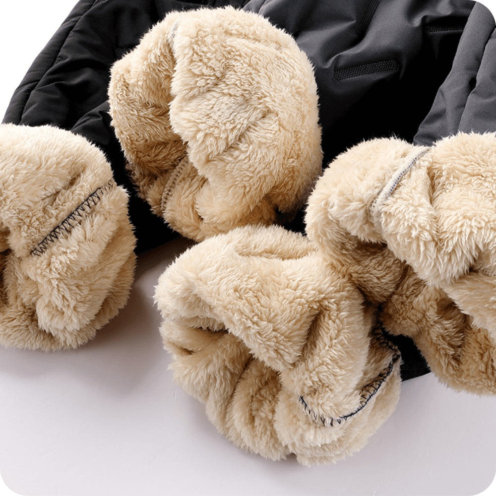 Men's Thermal Joggers – Lined Waterproof Winter Bottoms