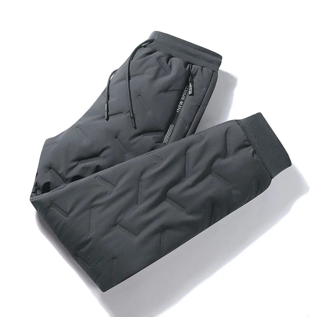 Men's Thermal Joggers – Lined Waterproof Winter Bottoms