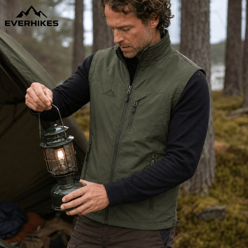 Hiking Vest – Lightweight Breathable Utility Gilet