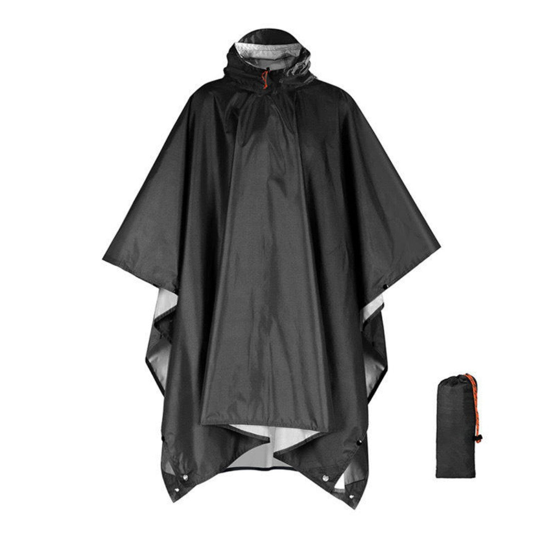 Lightweight Rain Poncho – Waterproof Breathable Hiking Cover