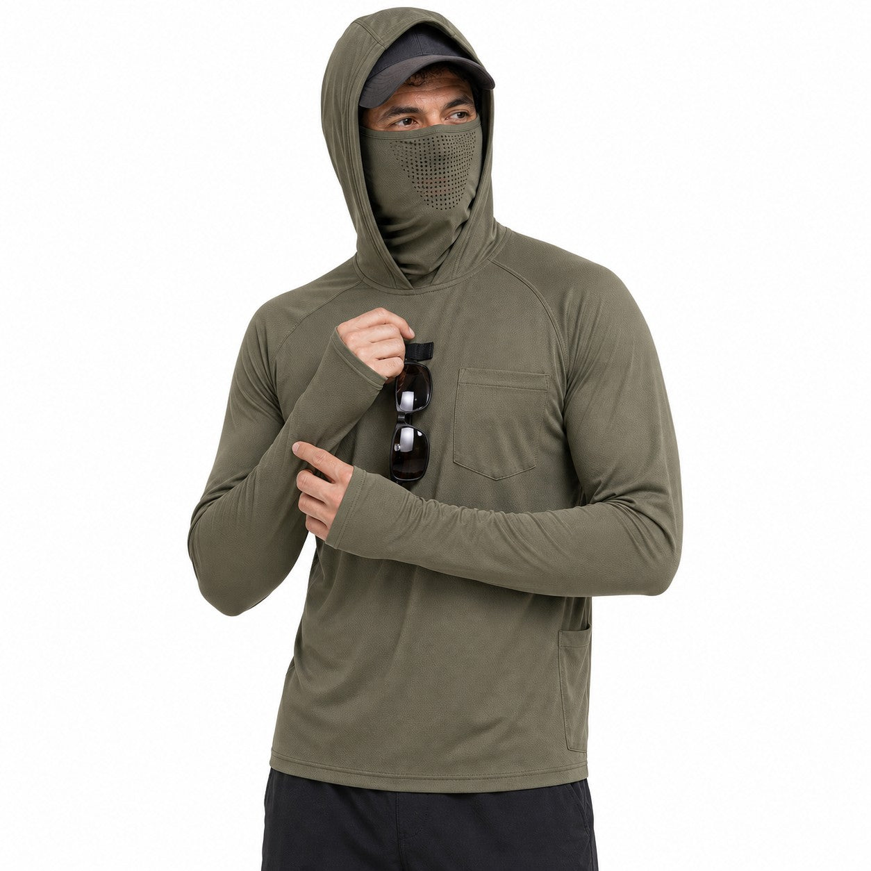 Sun Shirt – UPF 50+ Quick-Dry Hooded Fishing Shirt