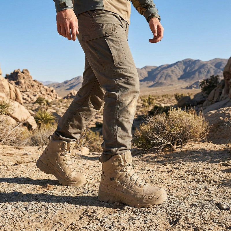 Tactical Boots – Men's High-Top Lightweight Military Boots