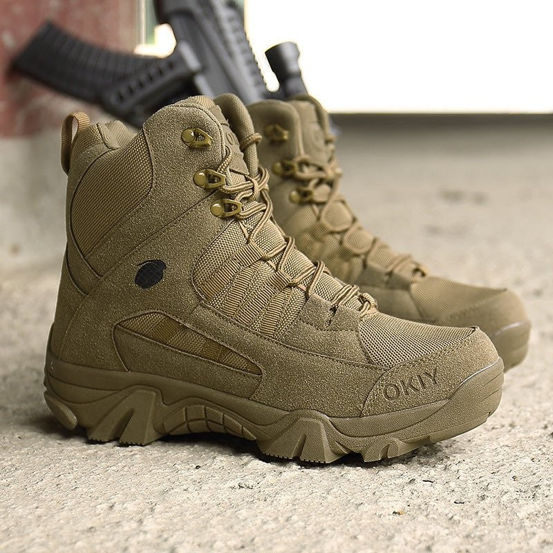 Tactical Boots – Men's High-Top Lightweight Military Boots