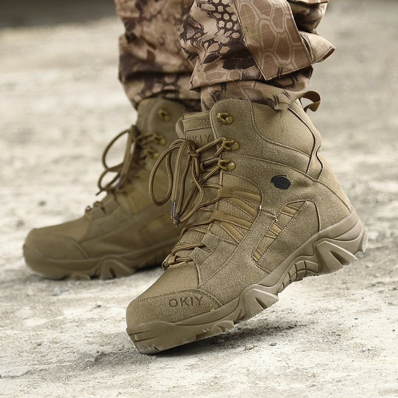 Tactical Boots – Men's High-Top Lightweight Military Boots