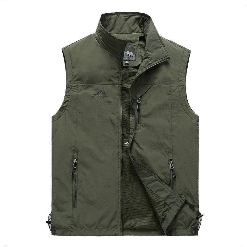 Outdoor Vest – Men's Quick-Dry Breathable Utility Vest