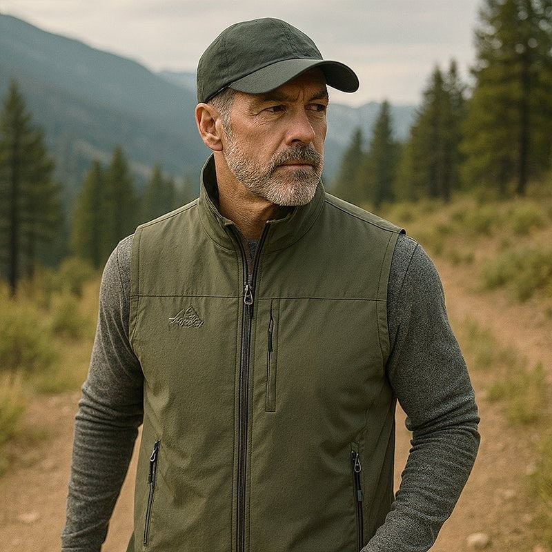 Outdoor Vest – Men's Quick-Dry Breathable Utility Vest