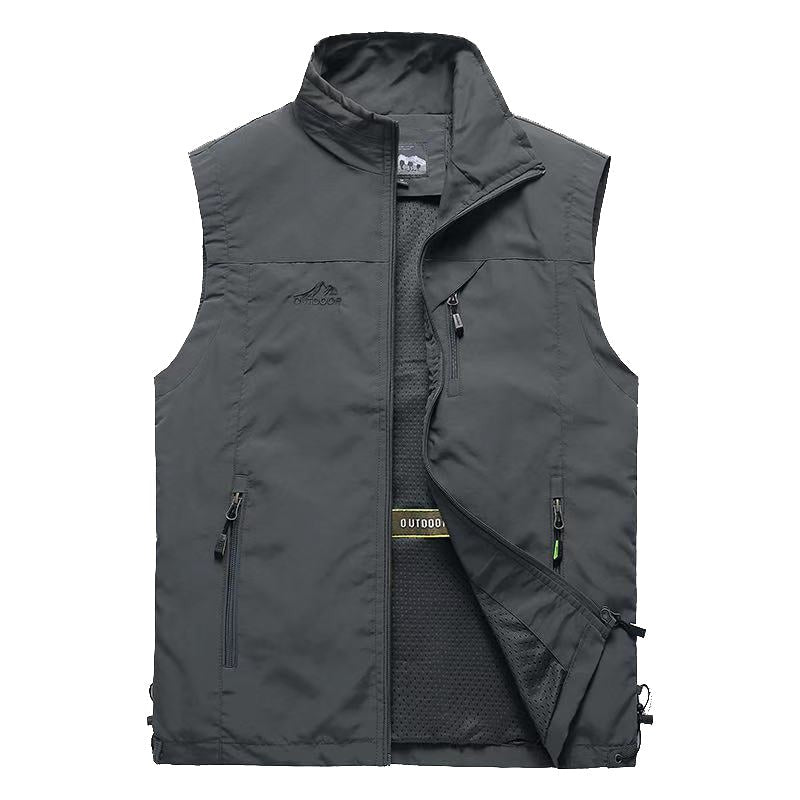 Outdoor Vest – Men's Quick-Dry Breathable Utility Vest