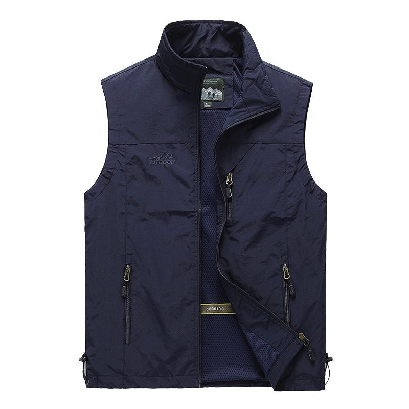 Outdoor Vest – Men's Quick-Dry Breathable Utility Vest