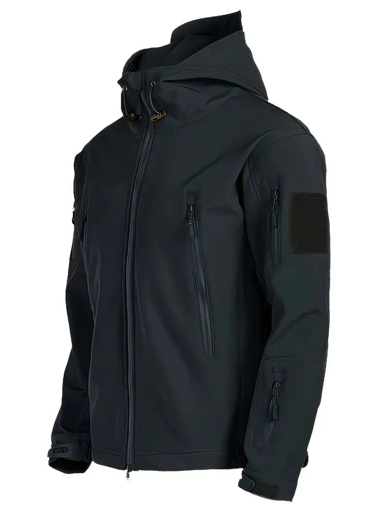 Waterproof Jacket – Men's Wind & Rainproof Hooded Coat