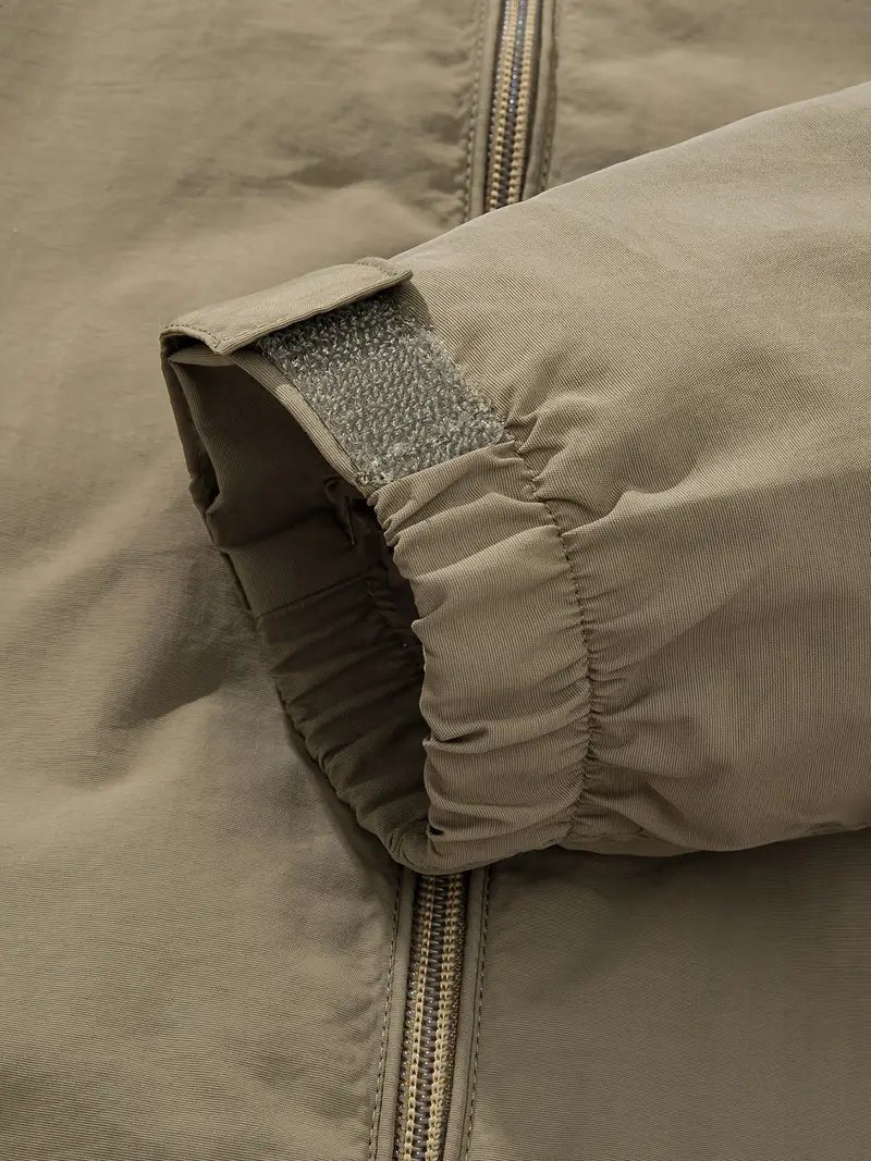 Men's Waterproof Outdoor Jacket – Wind & Waterproof Nylon Coat