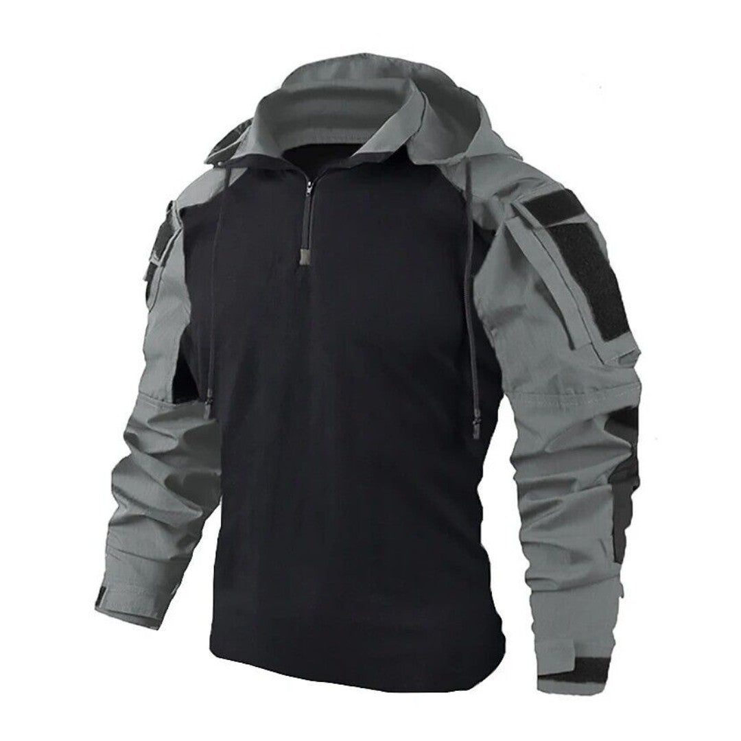Men's Tactical Hoodie – Warm Rugged Outdoor Hooded Top