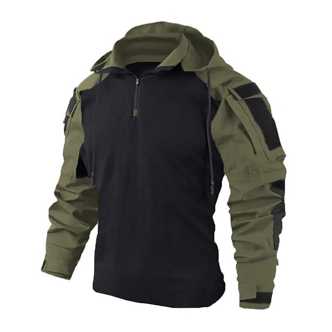 Men's Tactical Hoodie – Warm Rugged Outdoor Hooded Top