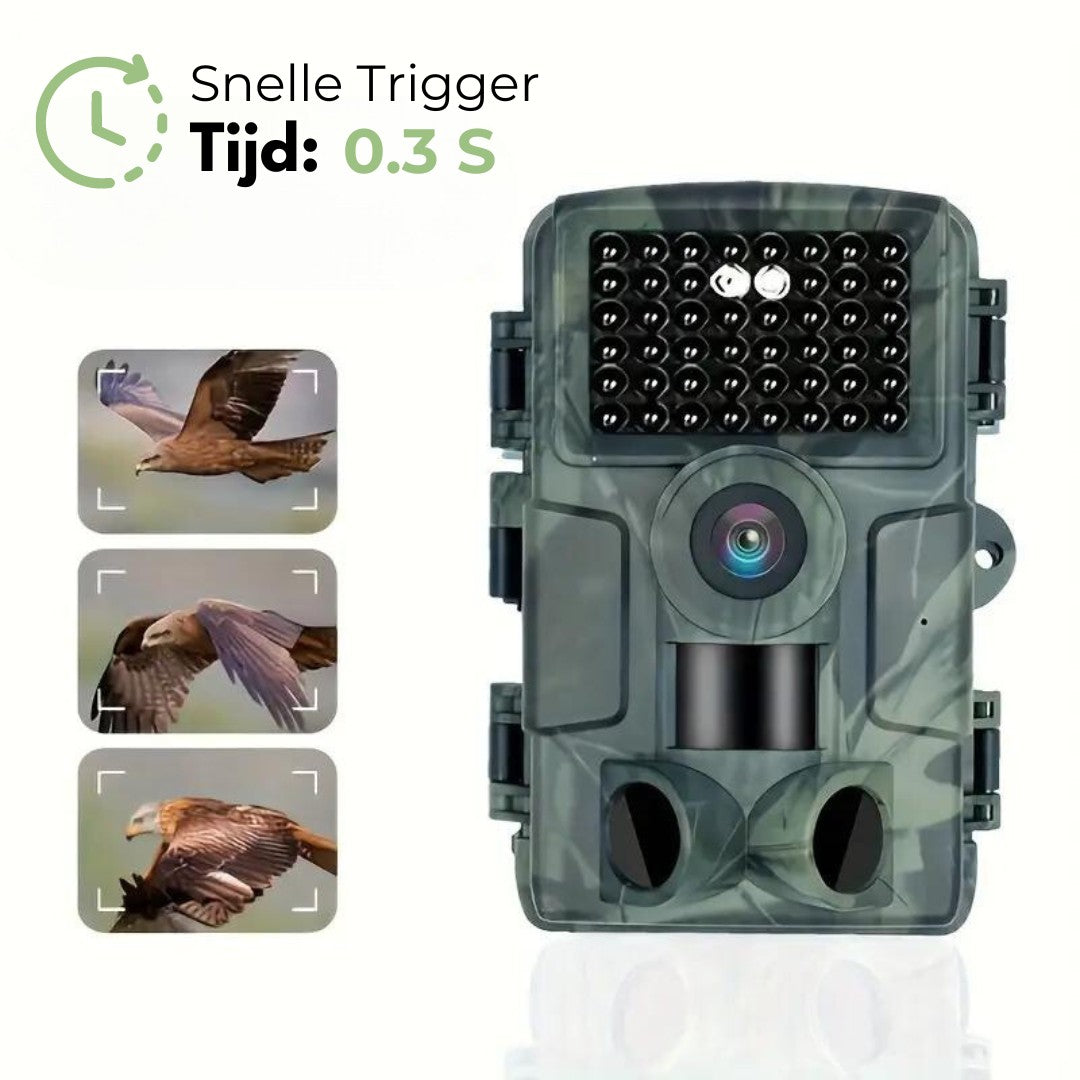 Trail Camera – 4K 60MP Wildlife Camera with Night Vision