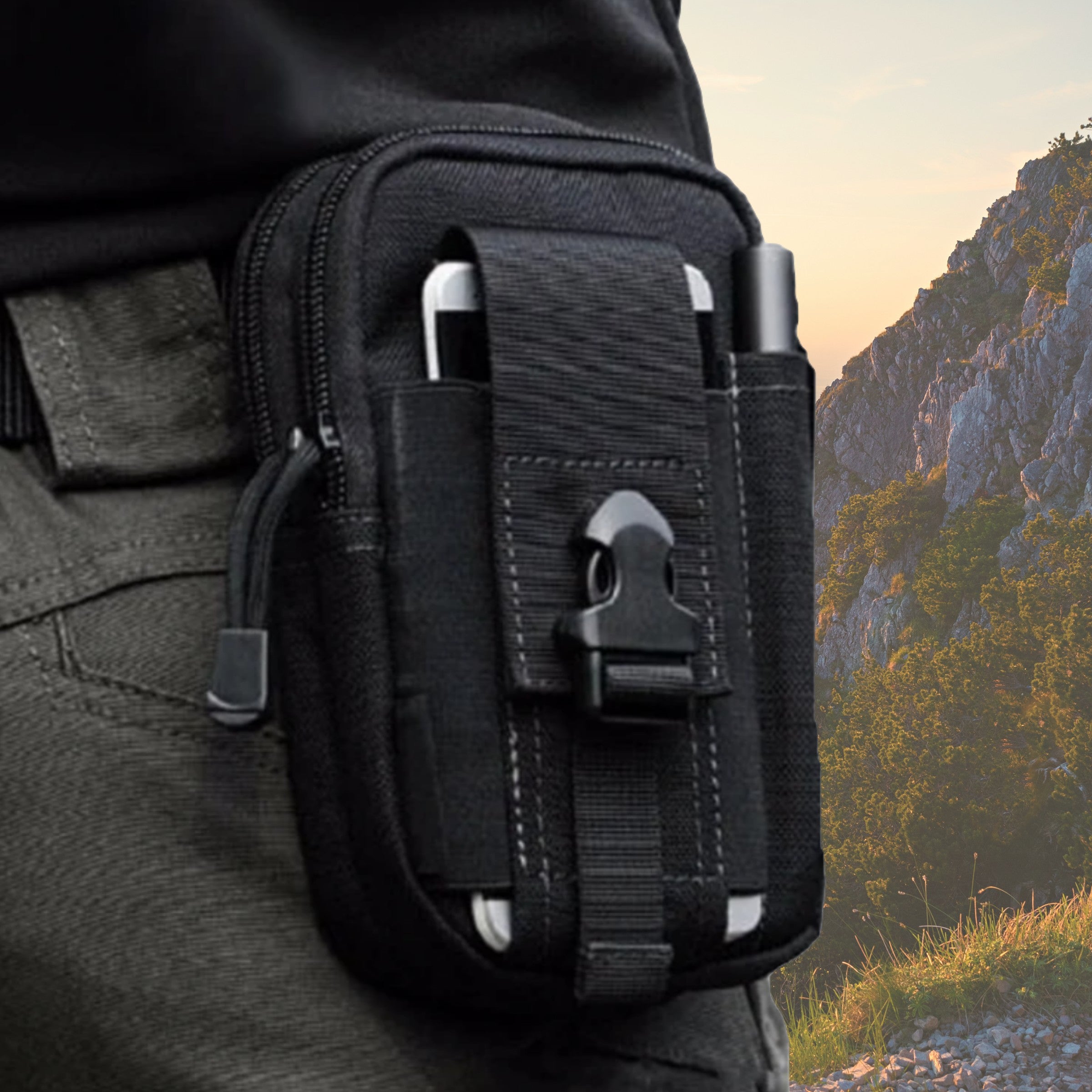 Tactical Belt Pouch – Waterproof Military Waist Bag