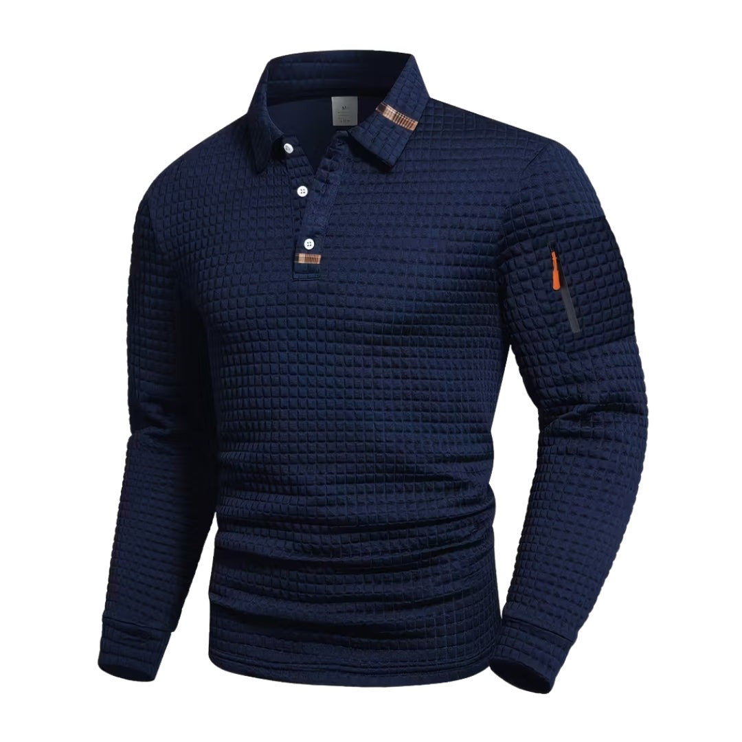 Men's Tactical Polo – Long-Sleeve Quick-Dry Outdoor Top