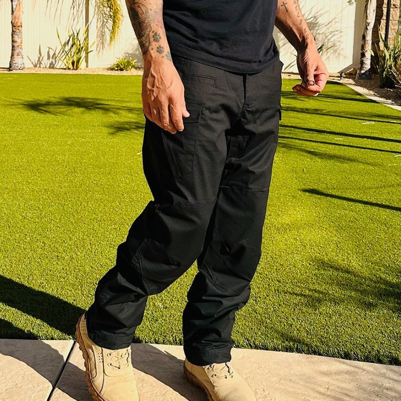 Waterproof Tactical Trousers – Men's Rip-Stop Combat Cargo