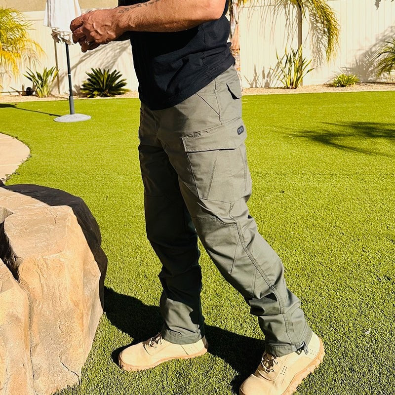 Waterproof Tactical Trousers – Men's Rip-Stop Combat Cargo